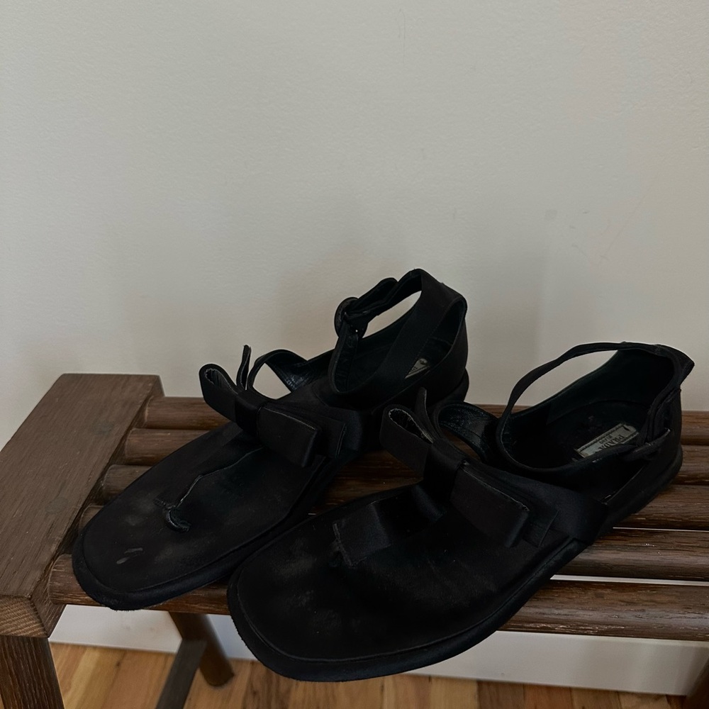 Prada Black Sandals